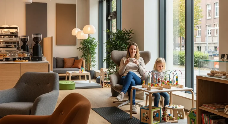 Café Kinderwirtschaft: Ein gemütlicher Treffpunkt für Familien im Samariterviertel