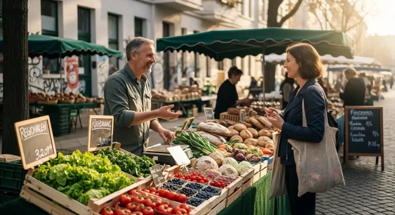 Wochenmärkte und lokale Produzenten: Frische Vielfalt im Samariterkiez