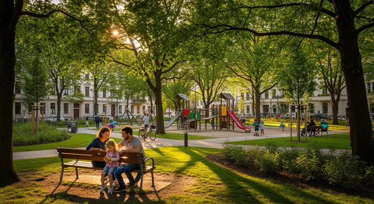 Was macht den Forckenbeckplatz zum Geheimtipp für Familien?