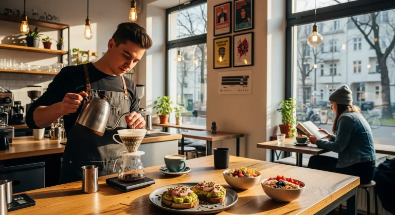 Welche neuen Cafés und Restaurants im Friedrichshain sollte man probieren?