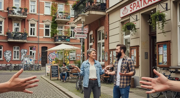 Wie prägt die Berliner Schnauze und Kiez-Mentalität den Alltag im Samariterviertel?