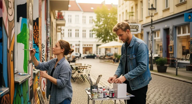 Kunstprojekte und Gemeinschaftsinitiativen: Wo Nachbarschaft im Samariterkiez Kreativität fördert