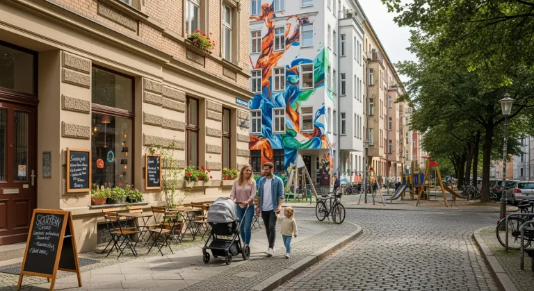 Welche Angebote machen den Samariterkiez zum idealen Viertel für Familien und Kreative?