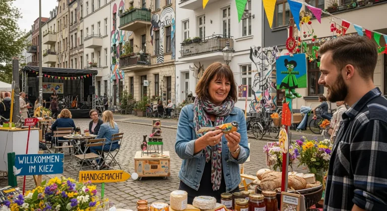 Welche Stadtteilfeste und kulturellen Events machen den Samariterkiez lebendig?